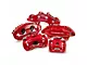 PowerStop Performance Front Brake Calipers; Red (15-19 Colorado)
