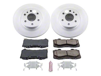 PowerStop Z17 Evolution Plus 6-Lug Brake Rotor and Pad Kit; Front (15-20 Colorado)