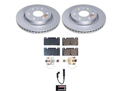 PowerStop Z17 Evolution Plus 6-Lug Brake Rotor and Pad Kit; Front (23-25 Colorado)