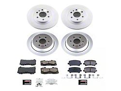PowerStop Z17 Evolution Plus 6-Lug Brake Rotor and Pad Kit; Front and Rear (15-20 Colorado)