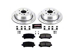 PowerStop Z23 Evolution Sport 6-Lug Brake Rotor and Pad Kit; Rear (15-20 Colorado)