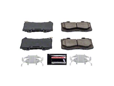 PowerStop Z23 Evolution Sport Carbon-Fiber Ceramic Brake Pads; Front Pair (15-20 Colorado)