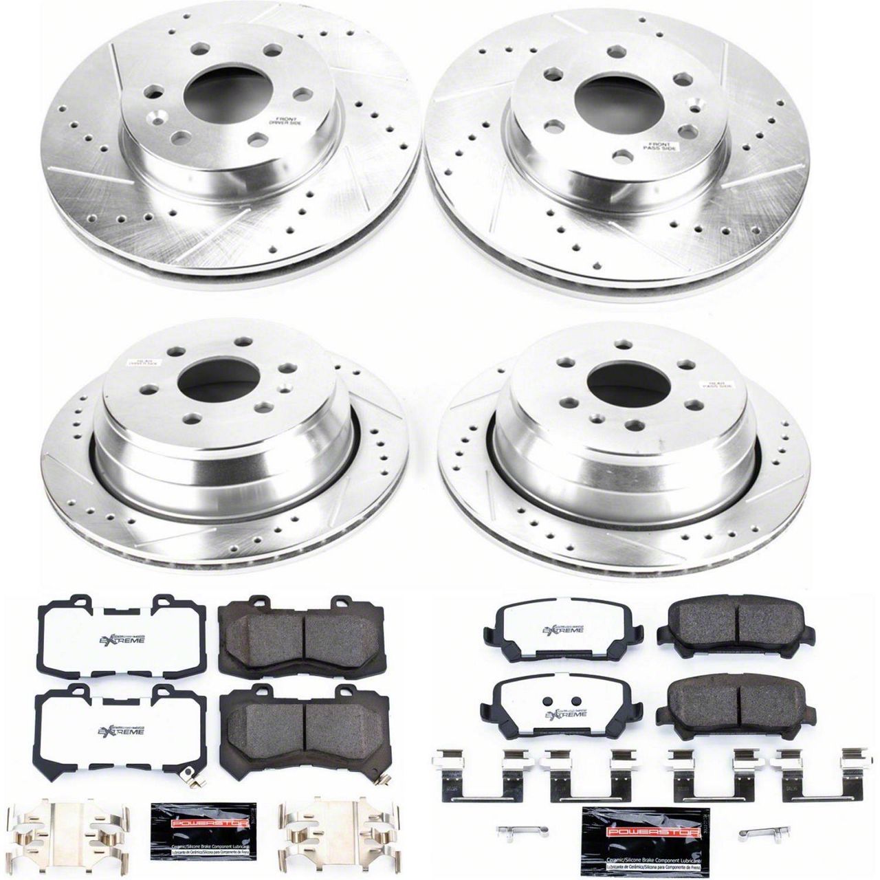 Power Stop Z36 Truck & Tow Brake Pads - Superior Stopping Power For Heavy Loads