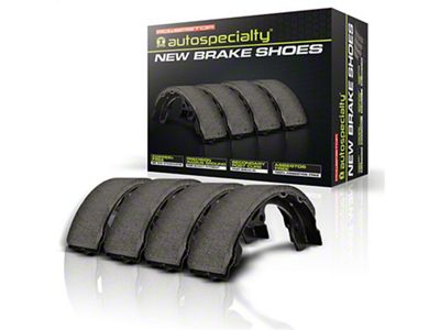 PowerStop Autospecialty Brake Shoes; Rear (87-99 Dakota w/ 10-Inch Rear Drum Brakes)