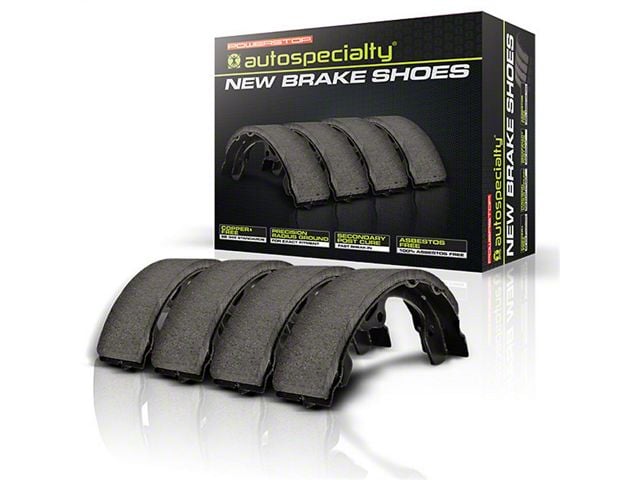 PowerStop Autospecialty Brake Shoes; Rear (03-04 Dakota w/ Rear Disc Brakes)