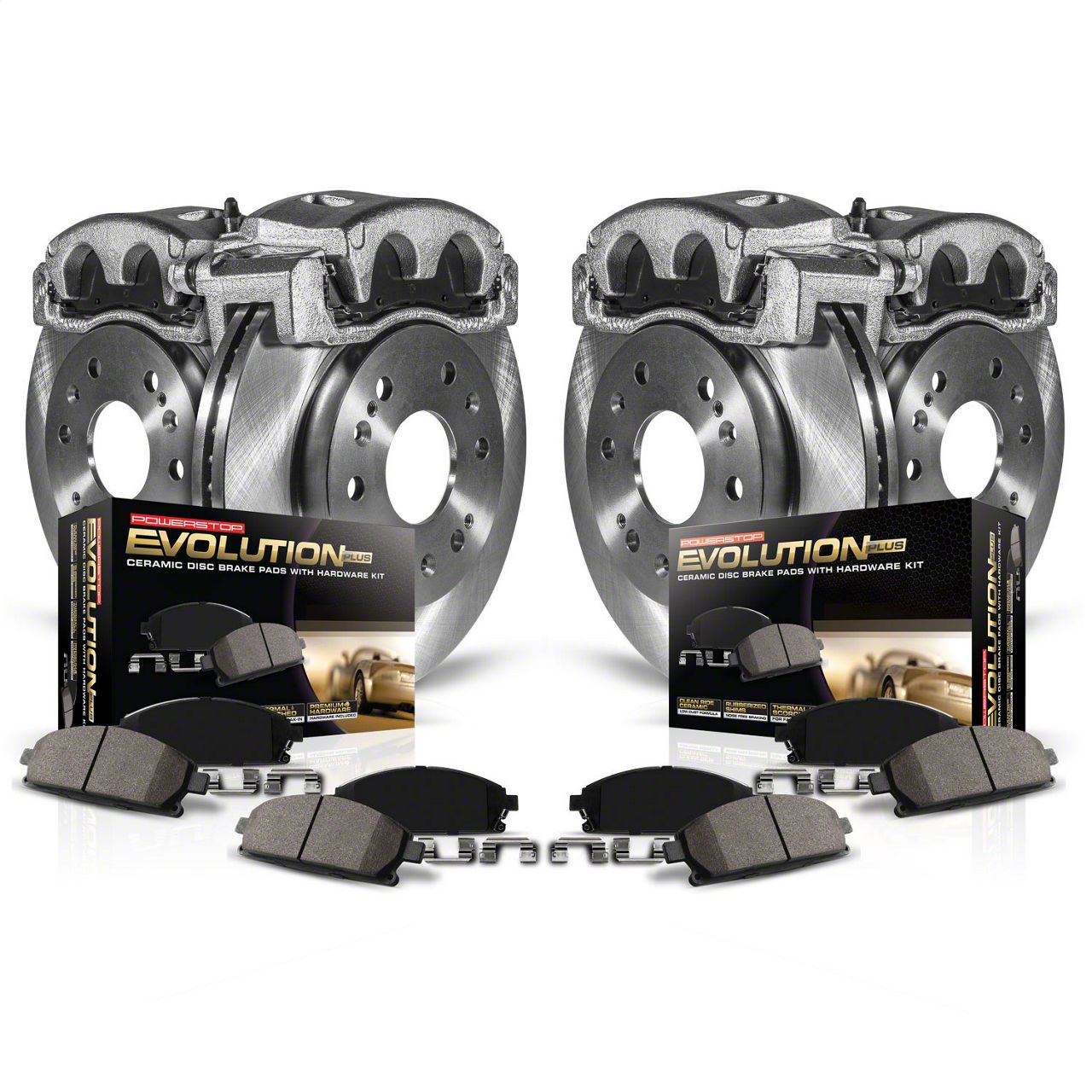 PowerStop Brake Kit | 2000–2002 Dodge Dakota (KOE2139) main image 1