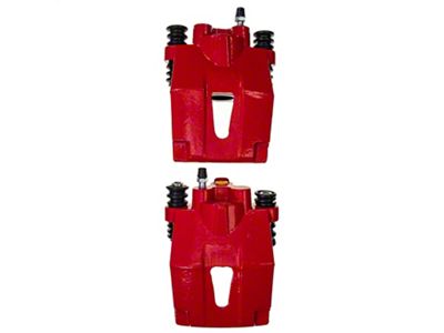 PowerStop Performance Rear Brake Calipers; Red (03-04 Dakota w/ Rear Disc Brakes)