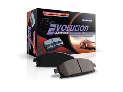 PowerStop Z16 Evolution Clean Ride Ceramic Brake Pads; Front Pair (03-04 Dakota)