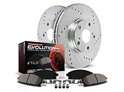 PowerStop Z23 Evolution Sport 5-Lug Brake Rotor and Pad Kit; Front (05-11 Dakota)