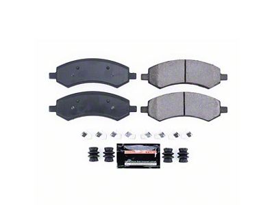 PowerStop Z23 Evolution Sport Carbon-Fiber Ceramic Brake Pads; Front Pair (05-11 Dakota)