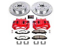 PowerStop Z36 Extreme Truck and Tow 6-Lug Brake Rotor, Pad and Caliper Kit; Front (03-04 Dakota)