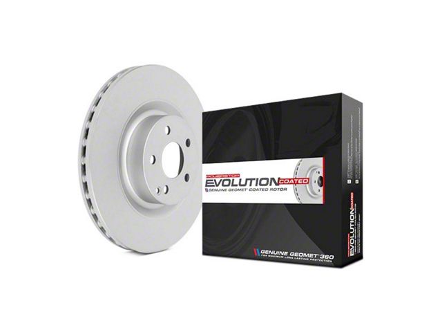 PowerStop Evolution Coated 6-Lug Rotor; Rear (21-24 F-150 w/ 350mm Rear Rotors)