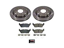 PowerStop OE Replacement 6-Lug Brake Rotor and Pad Kit; Rear (21-24 F-150 w/ 336mm Rear Rotors)
