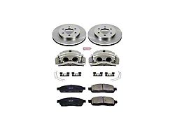 PowerStop OE Replacement 6-Lug Brake Rotor, Pad and Caliper Kit; Front (2004 4WD F-150)