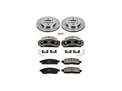 PowerStop OE Replacement 6-Lug Brake Rotor, Pad and Caliper Kit; Front (05-08 4WD F-150)