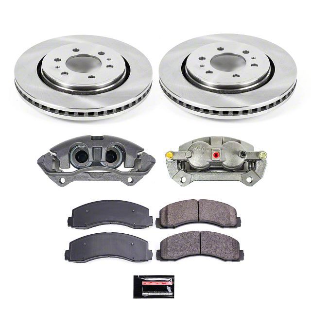 PowerStop F150 OE Replacement 6Lug Brake Rotor, Pad and Caliper Kit