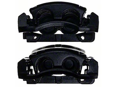 PowerStop Performance Front Brake Calipers; Black (05-08 F-150)
