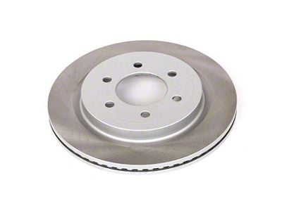 PowerStop Semi-Coated Vented 6-Lug Rotor; Rear (18-20 F-150 w/ Electric Parking Brake)