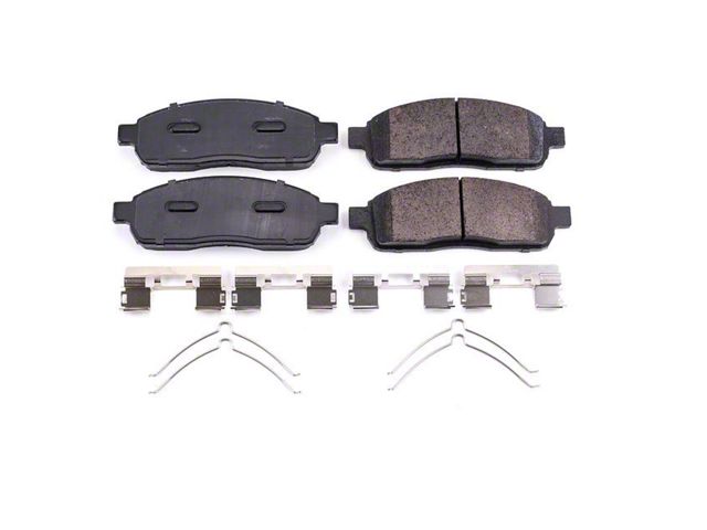 PowerStop Z17 Evolution Plus Clean Ride Ceramic Brake Pads; Front Pair (04-08 F-150)