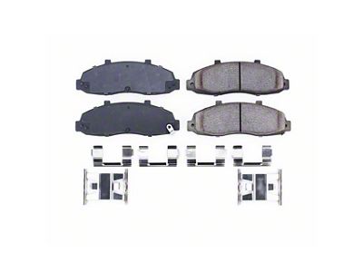 PowerStop Z17 Evolution Plus Clean Ride Ceramic Brake Pads; Front Pair (97-03 5-Lug F-150)