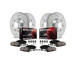 PowerStop Z23 Evolution Sport 6-Lug Brake Rotor and Pad Kit; Front and Rear (21-25 F-150 w/ 336mm Rear Rotors)