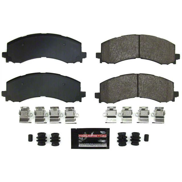 PowerStop Z23 Evolution Sport Carbon-Fiber Ceramic Brake Pads; Front Pair (21-24 F-150)