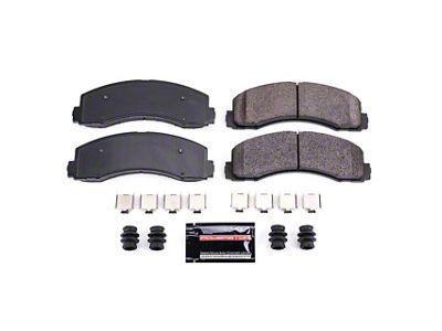 PowerStop Z23 Evolution Sport Carbon-Fiber Ceramic Brake Pads; Front Pair (10-20 F-150)