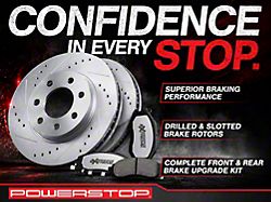 PowerStop Z36 Extreme Truck and Tow 6-Lug Brake Rotor and Pad Kit; Front and Rear (21-26 F-150 w/ Factory Non-Max Tow/Haul Package 336mm Rear Rotors)