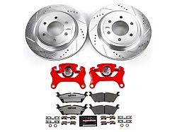 PowerStop Z36 Extreme Truck and Tow 6-Lug Brake Rotor, Pad and Caliper Kit; Front (18-20 F-150)