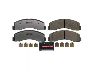 PowerStop Z36 Extreme Truck and Tow Carbon-Fiber Ceramic Brake Pads; Front Pair (10-20 F-150)