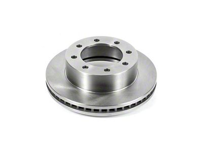 PowerStop OE Stock Replacement 8-Lug Rotor; Front (05-12 4WD F-250 Super Duty)