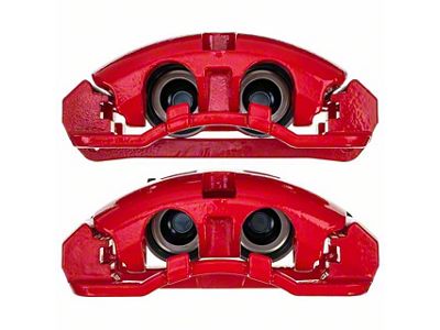 PowerStop Performance Front Brake Calipers; Red (13-16 F-250 Super Duty)