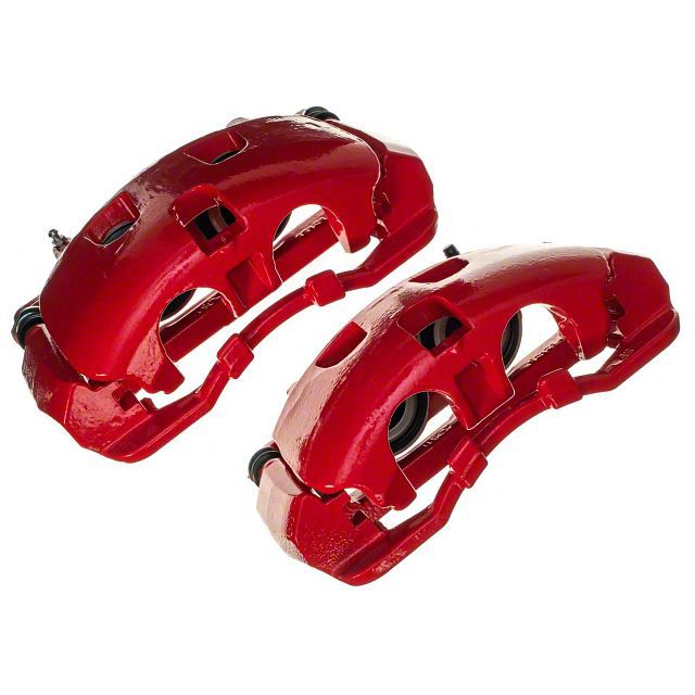 TRQ Front Left Brake Caliper W/Bracket Drivers Side Compatible With 2005 2012 Ford F 250 Super Duty F 350 Super Duty