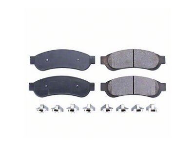 PowerStop Z17 Evolution Plus Clean Ride Ceramic Brake Pads; Rear Pair (11-12 F-250 Super Duty)