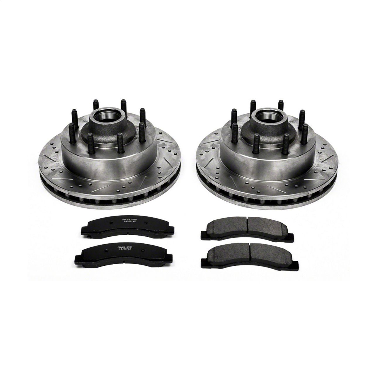 HeapUpOctaverプラッタ　FR PowerStop F-250 Super Duty Z23 Evolution Sport 8-Lug Brake