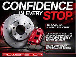 PowerStop Z36 Extreme Truck and Tow 8-Lug Brake Rotor, Pad and Caliper Kit; Front and Rear (13-22 4WD F-250 Super Duty)