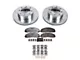 PowerStop Z36 Extreme Truck and Tow 8-Lug Brake Rotor, Pad and Caliper Kit; Front (13-22 4WD F-250 Super Duty SRW)