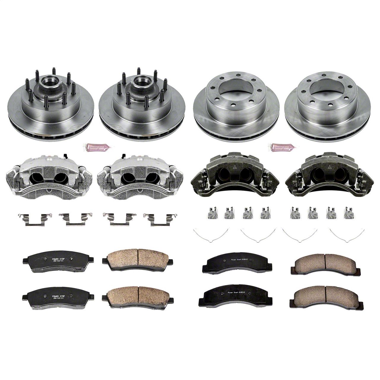 PowerStop Rear Calipers | 2005–2012 Ford F-350 Super Duty (S5028) main image 1