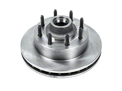 PowerStop OE Stock Replacement 8-Lug Rotor; Front (99-02 2WD F-350 Super Duty SRW w/ 4-Wheel ABS)