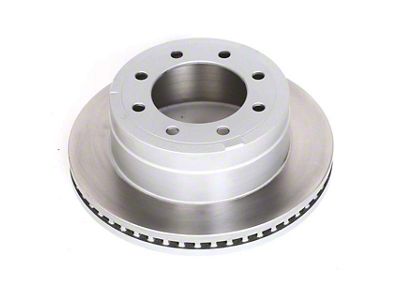 PowerStop Semi-Coated Vented 8-Lug Rotor; Rear (13-22 F-350 Super Duty SRW)
