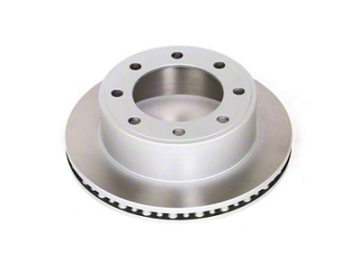 PowerStop Semi-Coated Vented 8-Lug Rotor; Rear (99-04 F-350 Super Duty SRW)
