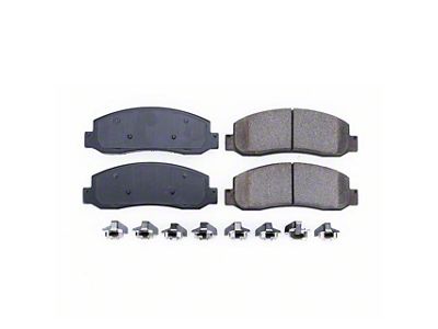 PowerStop Z17 Evolution Plus Clean Ride Ceramic Brake Pads; Front Pair (2011 F-350 Super Duty DRW)