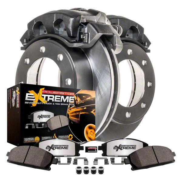 PowerStop Front & Rear Z36 Truck & Tow Brake Kit w/ Calipers | Lincoln MKS (11-12) (KC5584A-36)