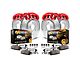 PowerStop Z36 Extreme Truck and Tow 8-Lug Brake Rotor, Pad and Caliper Kit; Front and Rear (13-22 4WD F-350 Super Duty SRW)