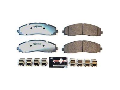 PowerStop Z36 Extreme Truck and Tow Carbon-Fiber Ceramic Brake Pads; Rear Pair (23-25 F-350 Super Duty)