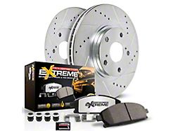 PowerStop Z36 Extreme Truck and Tow 5-Lug Brake Rotor and Pad Kit; Front (22-26 Maverick)