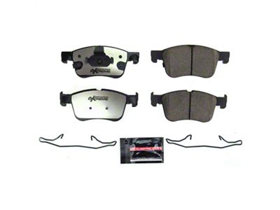 PowerStop Z36 Extreme Truck and Tow Carbon-Fiber Ceramic Brake Pads; Front Pair (22-26 Maverick)