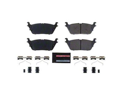 PowerStop Z23 Evolution Sport Carbon-Fiber Ceramic Brake Pads; Rear Pair (19-24 RAM 1500)