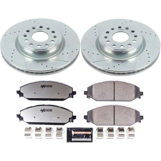 PowerStop RAM 1500 Z36 Extreme Truck and Tow 6-Lug Brake Rotor and Pad ...