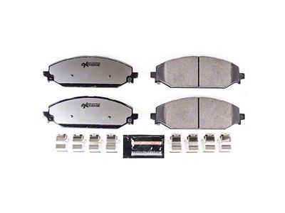 PowerStop Z36 Extreme Truck and Tow Carbon-Fiber Ceramic Brake Pads; Front Pair (19-24 RAM 1500)